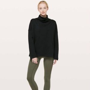 Principal Dancer Funnel Neck Sweater in Black- 6